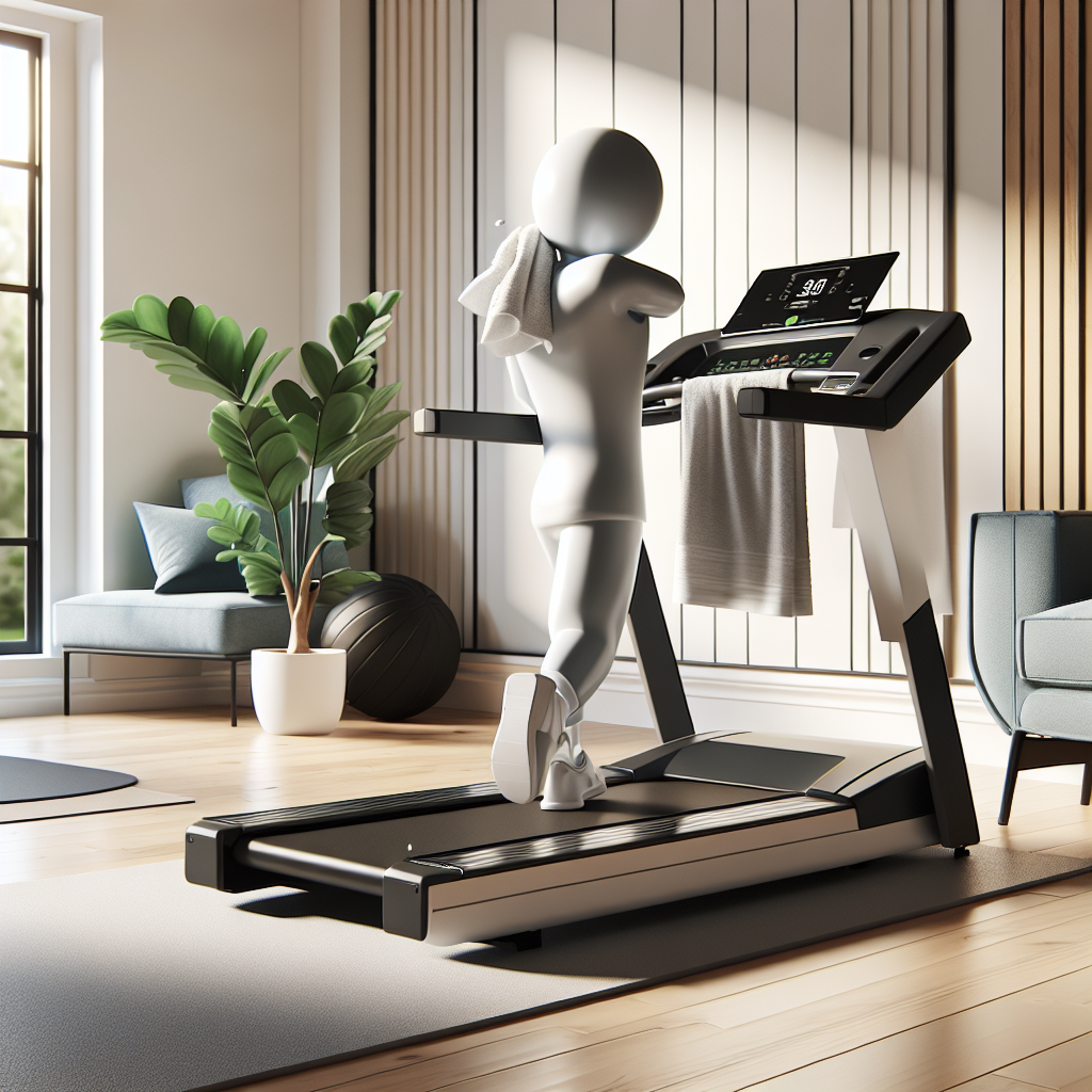 Compact Treadmill Revolutionizes Small Home Gyms with Space-Saving Design