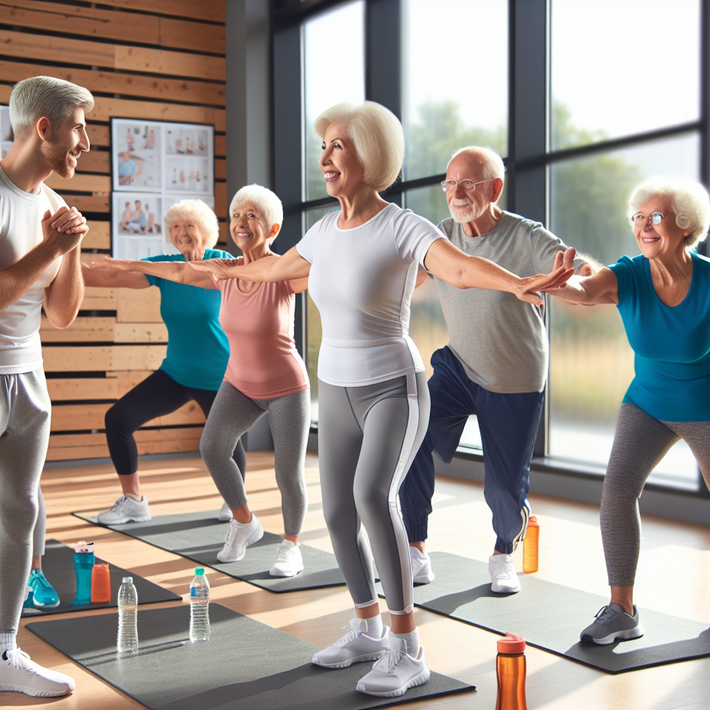 Elevate Your Fitness: Exciting Senior Exercise at Basking Ridge Center