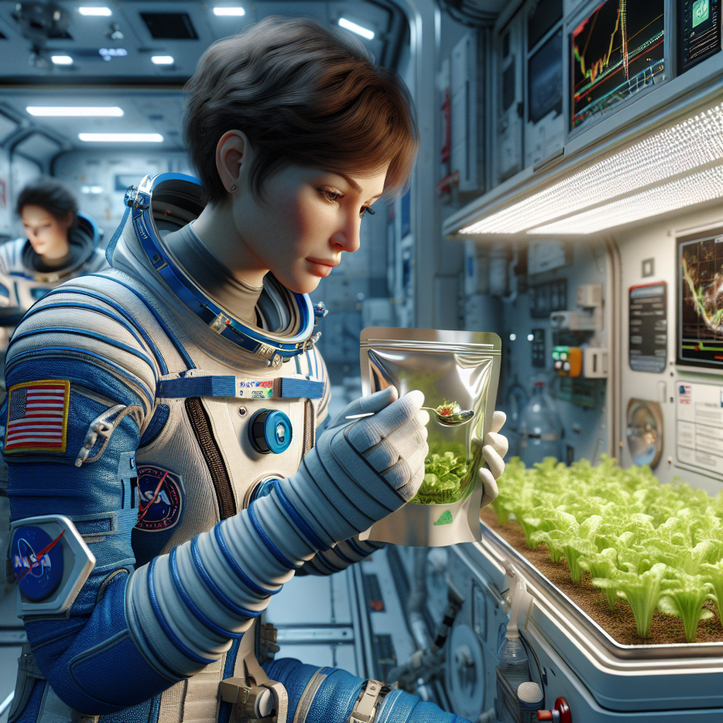 Sunita Williams' Space Diet and Her Lettuce-Growing Mission