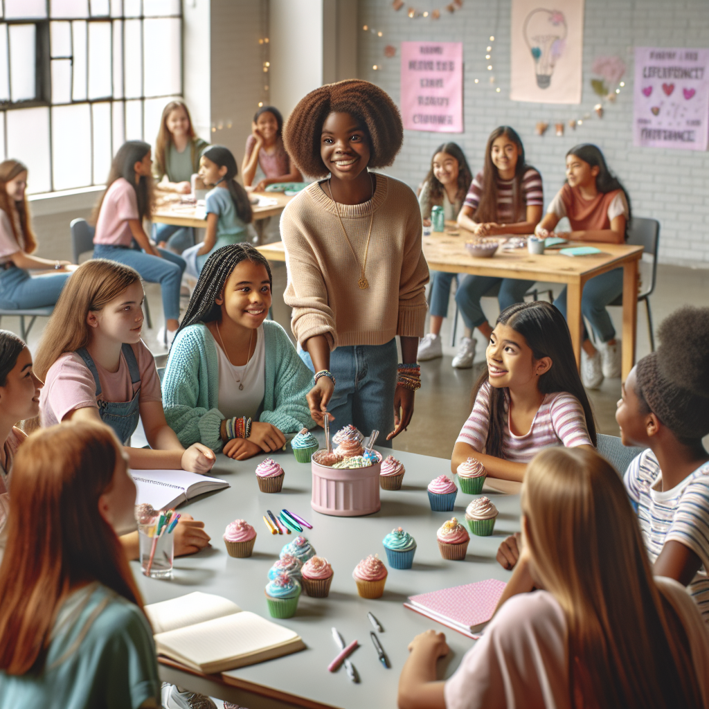 Empower Young Girls with Self-Love Through Cupcake Conversations Workshop