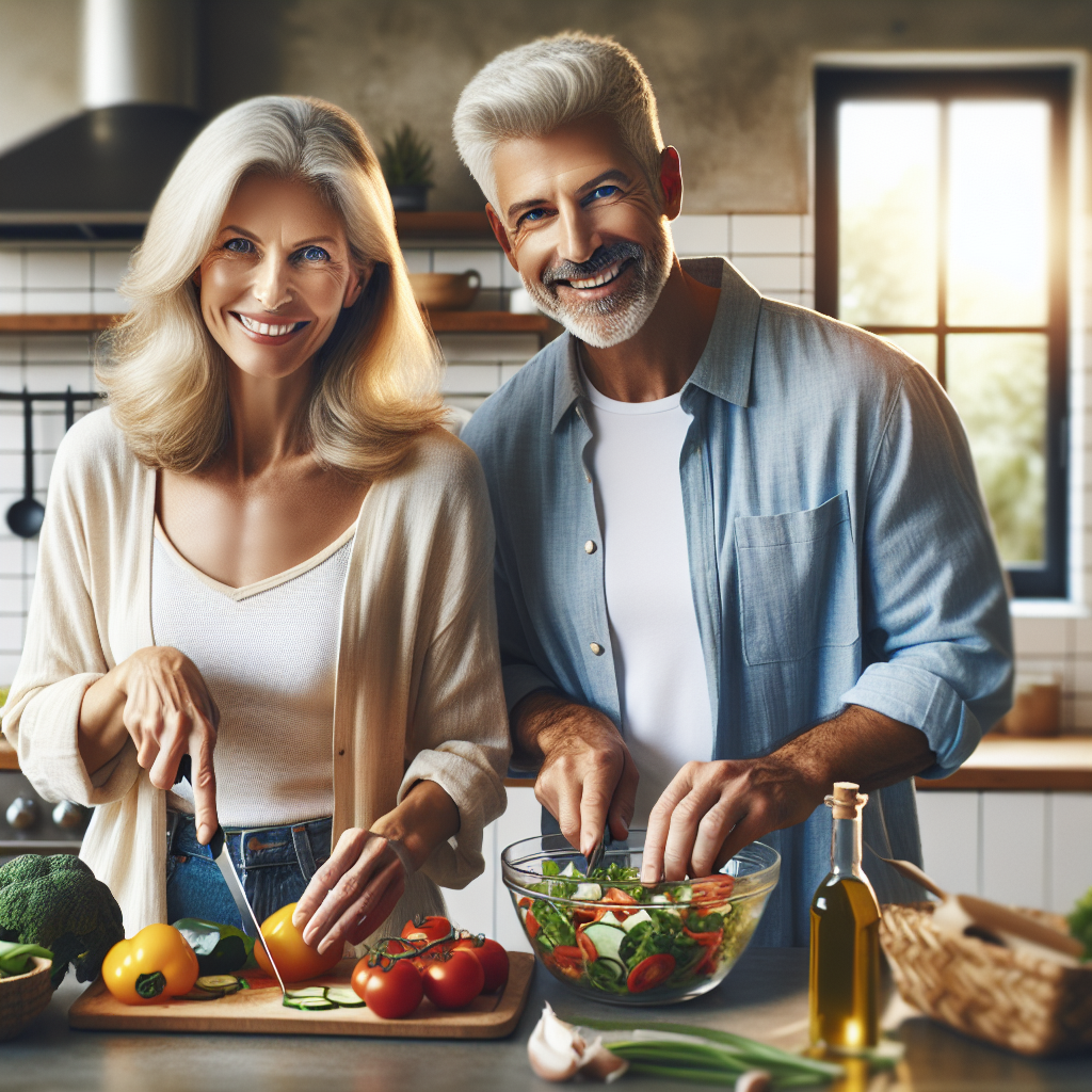 Healthy Midlife Diet Boosts Aging Gracefully into Your 70s