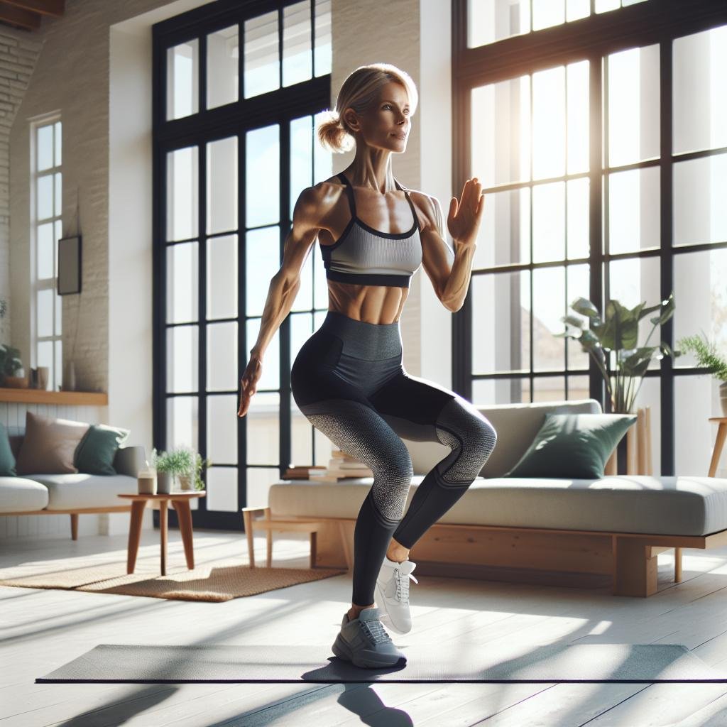 HIIT Home Workout Tips: Effective Fat-Burning at 51